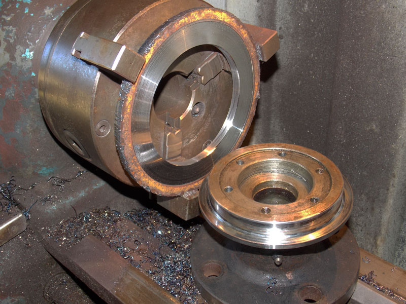 hub and plate